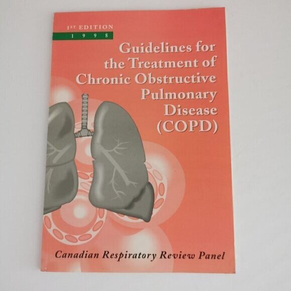 1998 Guidelines for Treatment of COPD Pharmacist Book Vintage Medical Doctor Ref - Picture 3 of 8